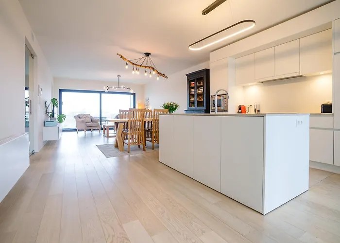 New Sunny Apartment With 2 Large Terraces